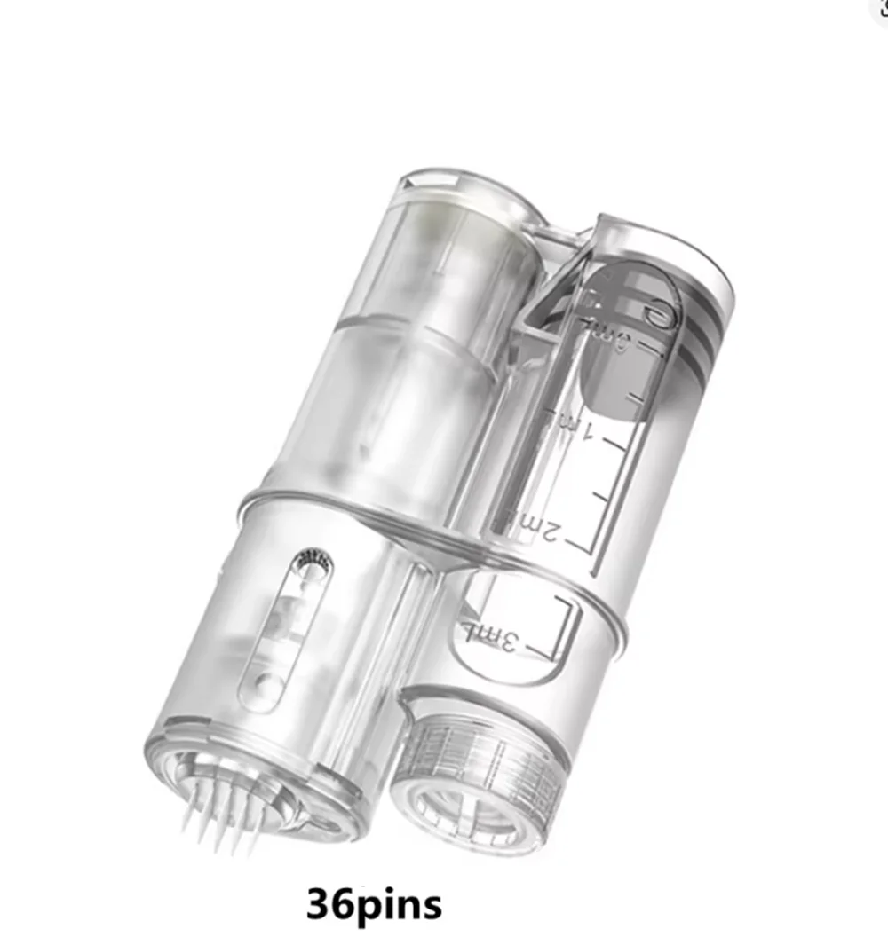 10 stuks Dr. Pen H6 Naaldcartridge 18-pins 36-pins 42-pins Ronde Nano Vervangnaald Huidverzorging Tattoo Kits