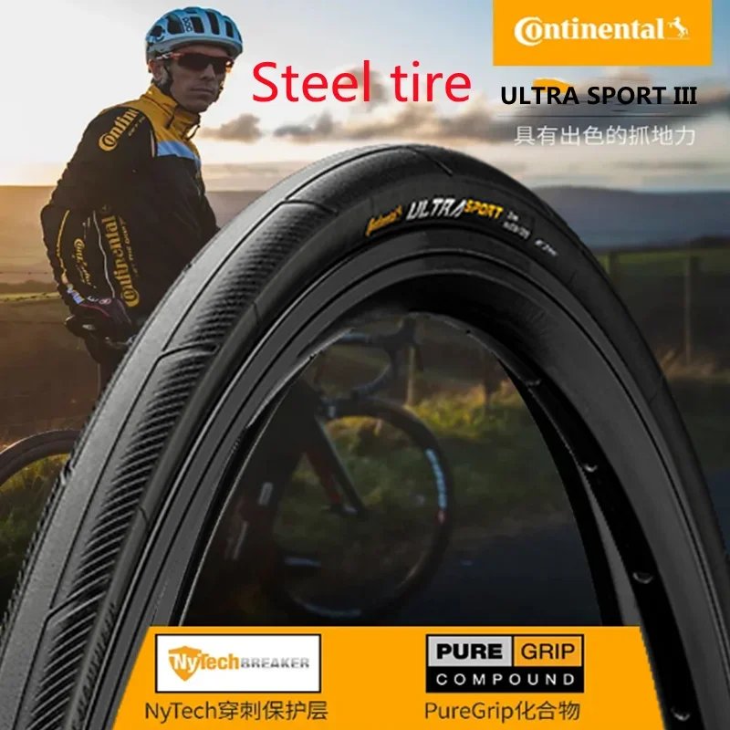 ULTRA SPORT III Non-Folding Road Bike Tire 700*23/25c/28c Cycling Parts 700c tire piezas de ciclismo