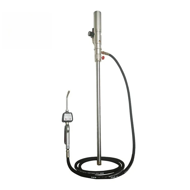1000L Air Operated Mobile Lubrication Drum Dispensing Pneumaitc Oil Pump Kit