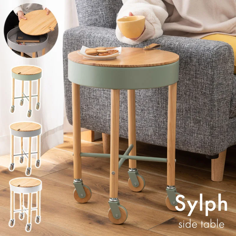 أريكة غرفة المعيشة، طاولة جانبية، زاوية، عدد قليل من غرف النوم المنزلية، أرفف بجانب السرير قابلة للإزالة، طاولة تخزين الوجبات الخفيفة في غرفة الإيجار #3