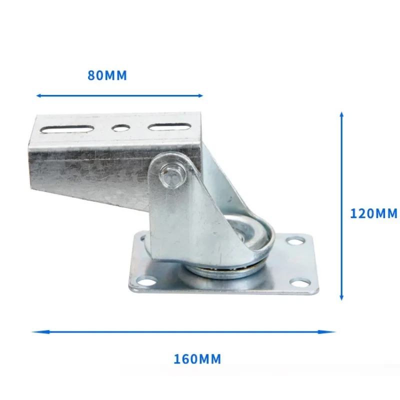 Fixed bracket for crane surveillance camera wireless crane bridge  gravity vertical base bearing  rotation fixed bracket