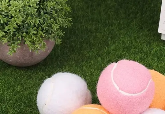 1/3Pcs Tennis Balls Wear-Resistant Highly Elastic Training Balls 65MM Ladies Beginners Durable Practice Tennis Ball For Club