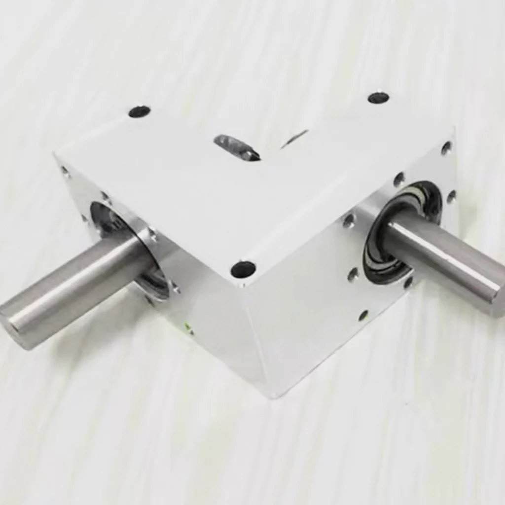 1:1 12MM Right Angle Commutator 90-Degree Spiral Bevel Gear Gearbox For Precision Mechanical Applications 1.25M 19 Teeth