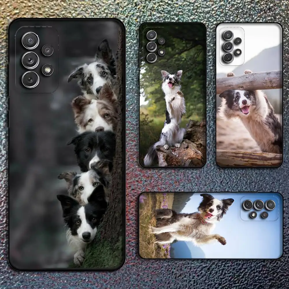 

Border Collie Dog Phone Case For Samsung S25,S24,S21,S22,S23,S30,Ultra,S20,Plus,Fe,Lite,Note,10,9,5G Black Cover
