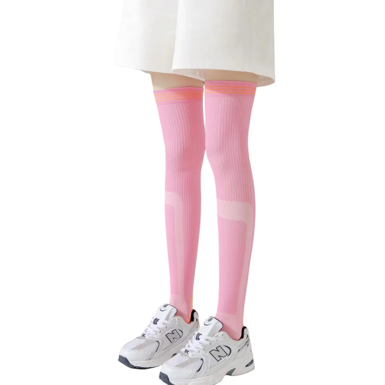 Sock Leisure Ankle Crew Fuzzy Candy-colored Compression knee-high Calf Fitness Yoga Aerobics Run Women Compression 8W126