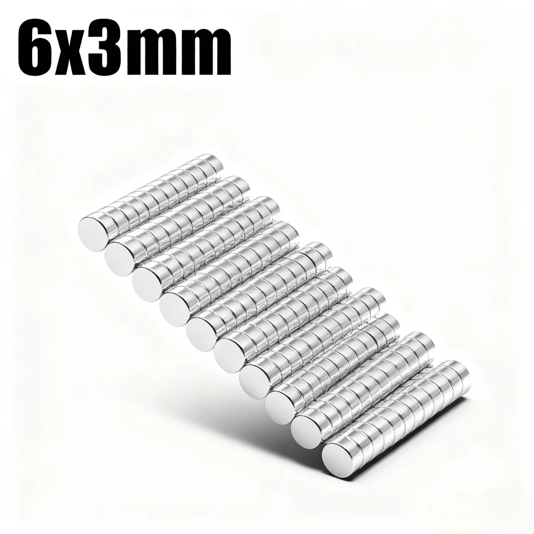 6x3mm iman Refrigerator Magnets DIY Office Whiteboard Workshop