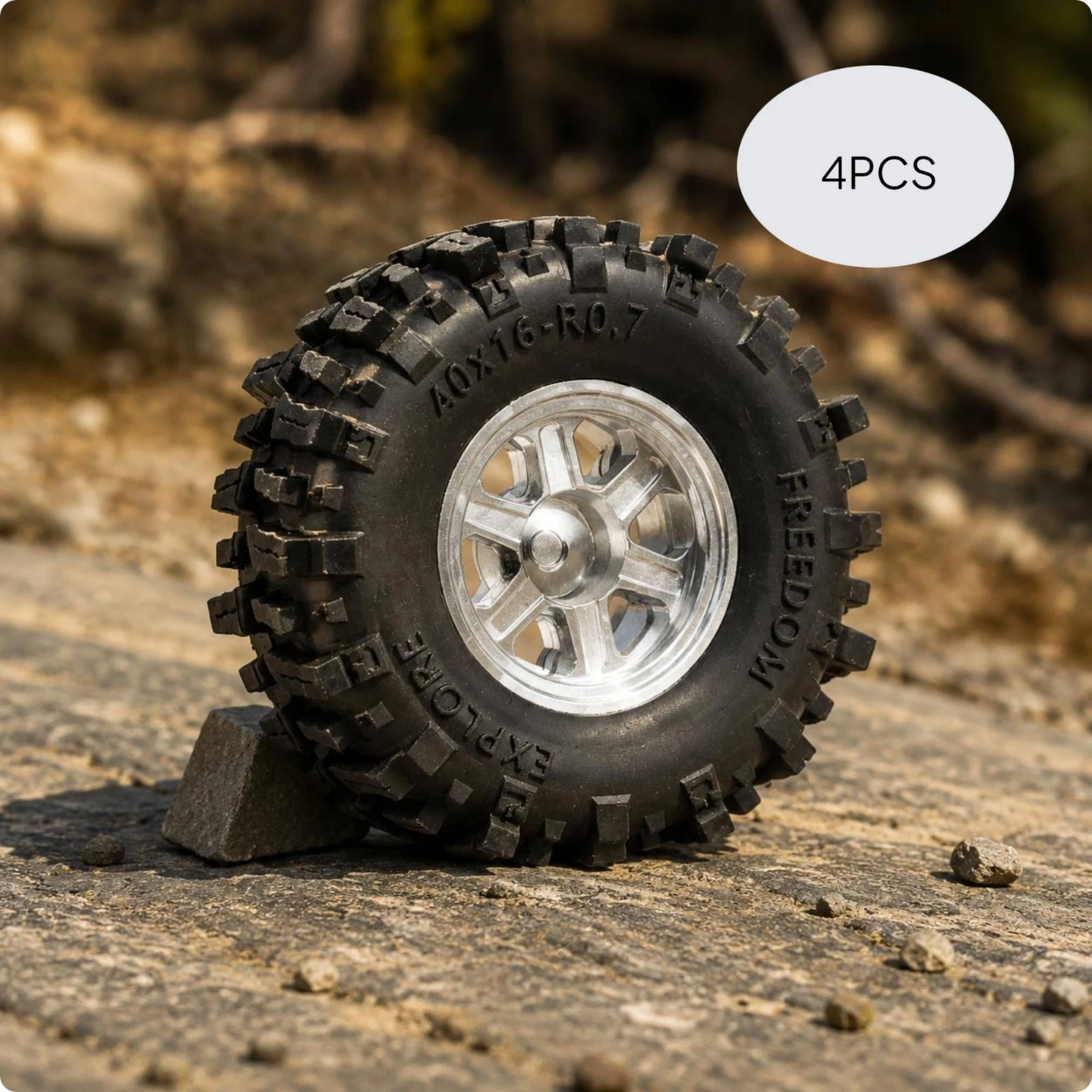 4 قطع عجلات وإطارات RC مقاس 1/ - مراجعة Rc Hobby Direct وسعره