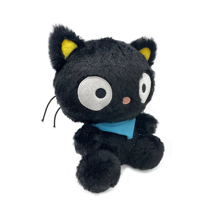 25cm Japanese Anime Chococat Plush Ghibli Black Jiji Cat Plush Cute Black Cat Soft Stuffed Animal Pillow Plushie Doll Toy Gift