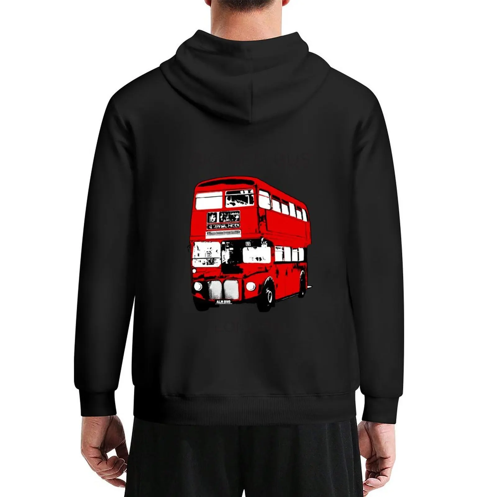 

Big Red Routemaster Bus, There is Nothing More Quintessentially London Hoodie autumn jacket men blouse man hoodie