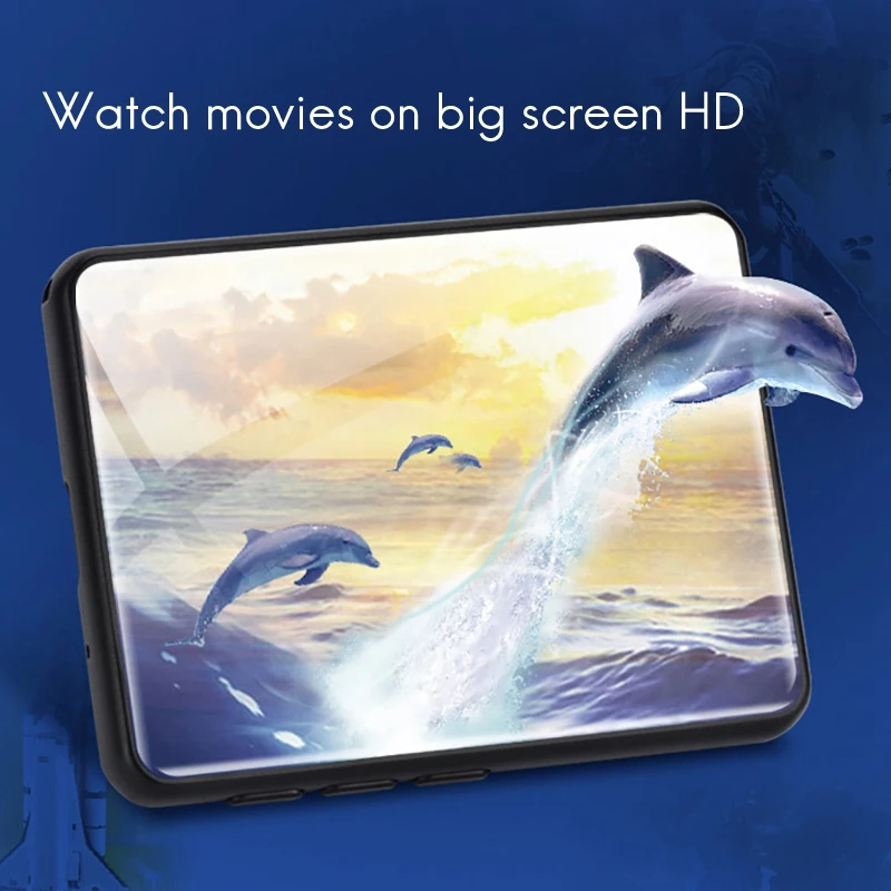 HFES Full Screen Bluetooth MP3 Walkman Student Version MP4 Small Bluetooth External Music Player MP5 Portable Press 4GB