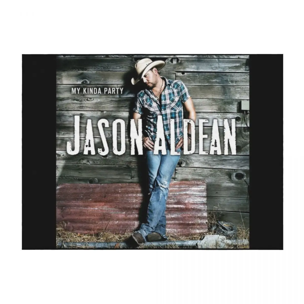 

Jason Aldean my kinda party Throw Blanket Hair Single for babies Blankets Sofas Of Decoration Blankets