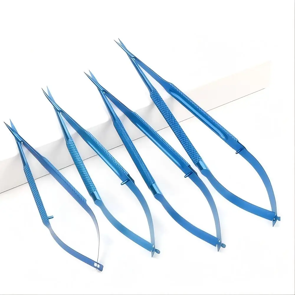 

1Pc Titanium steel 12cm-18cm Dental scissors Curved & Straight tip alloy Surgical Dental Instruments Scissors Surgery tool