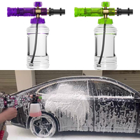 Foam Spray Bottle 4000psi High-pressure Handheld Foam Sprayer For Cleaning Motorcycles Wash Water Foam Spray Pot Car Accessories