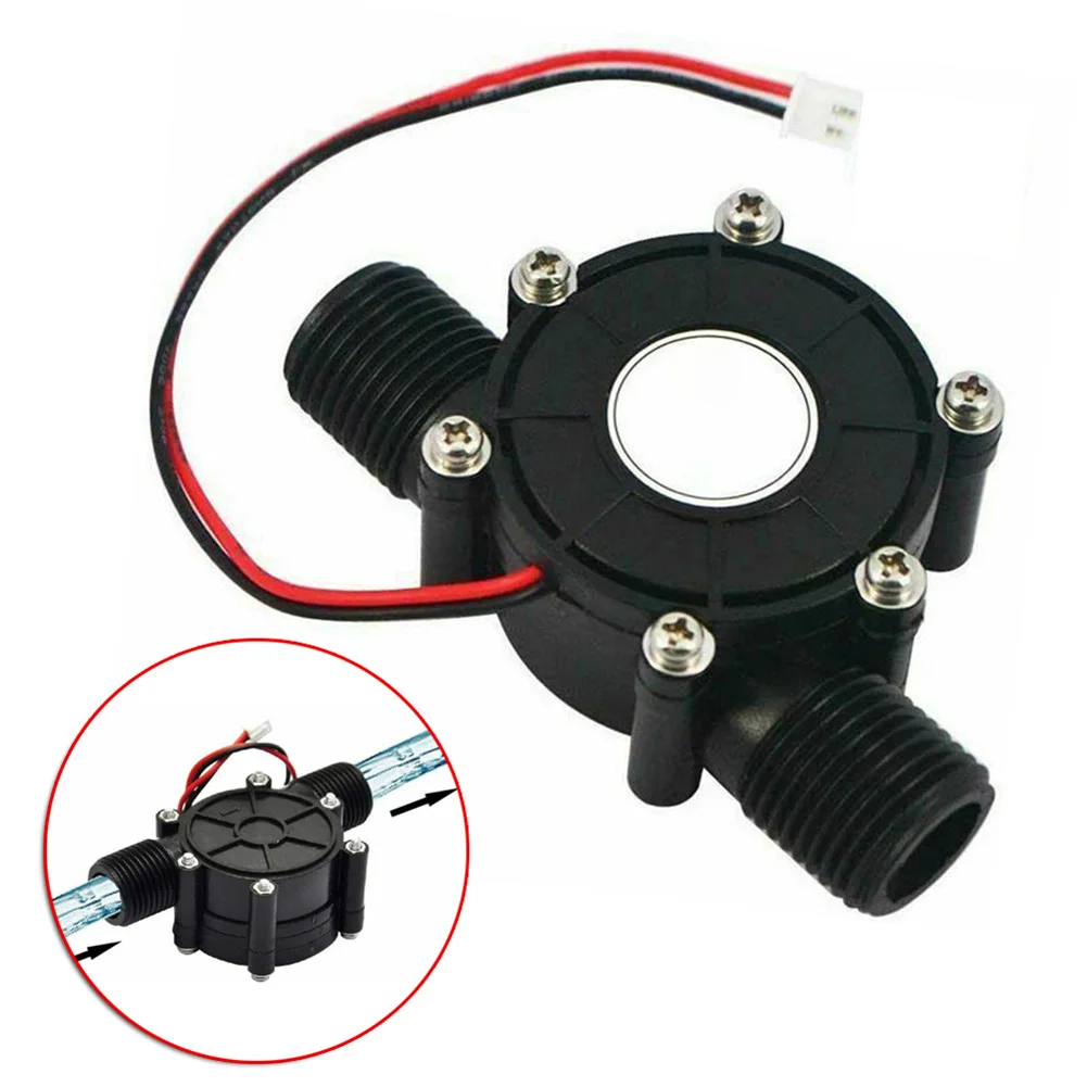 1pc Mini Water Turbine Generator Hydroelectric Power G1/2