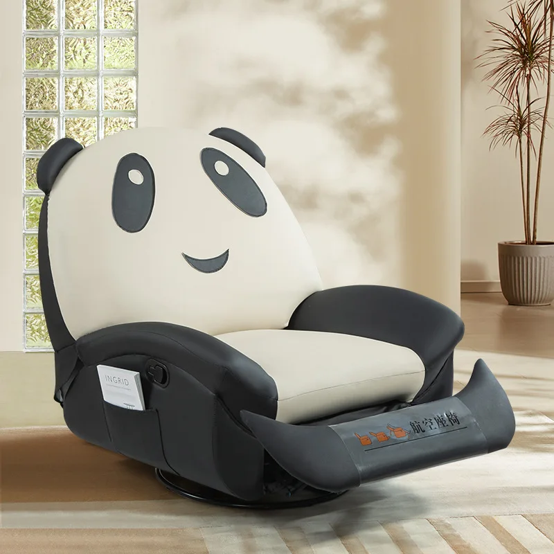 Lazy sofa reclining and sleeping Internet celebrity bear single sofa home living room electric chair leisure chair