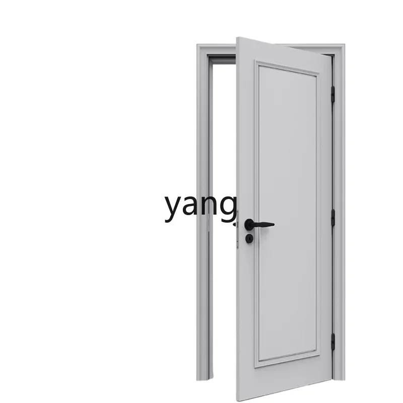 CX household solid wood door interior door bedroom recording studio professional double open silent door