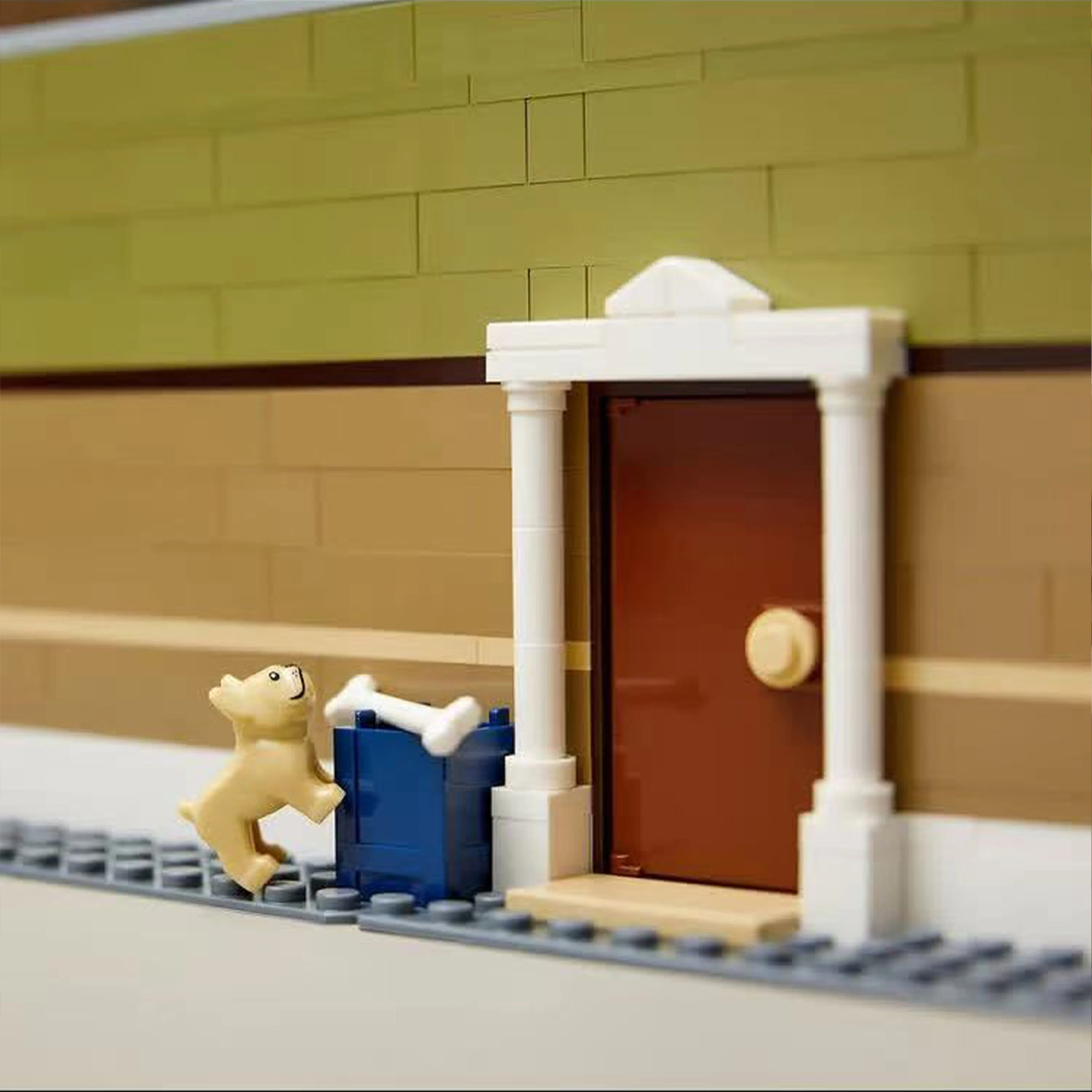 متحف التاريخ الطبيعي الجديد وحدات اللبنات العمارة عرض الشارع 10326 MOC نموذج مجموعة ألعاب إبداعية للتجميع #4