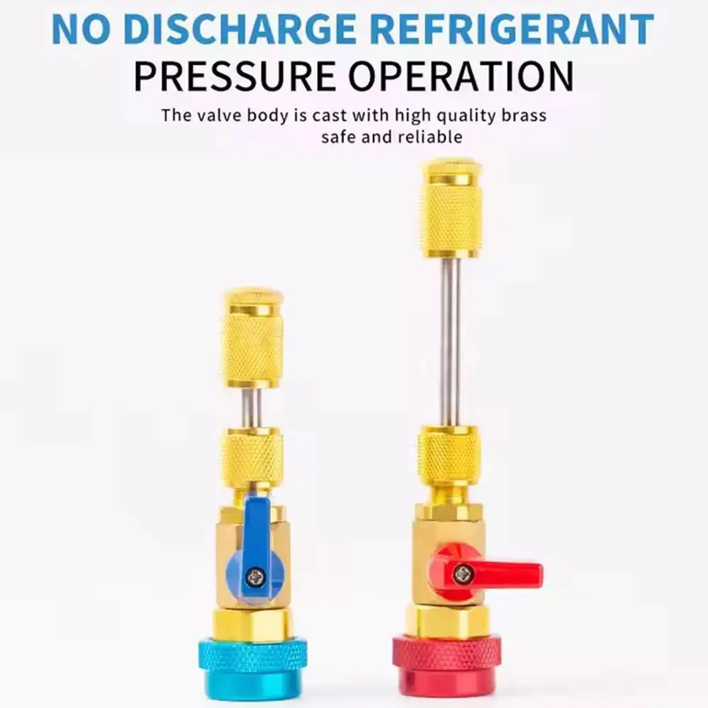 

Auto AC Valve Core Remover Installer Kit R134a Refrigerant Truck Disassembly Air Conditioning Accessories Tool Bicycle Car O8B8
