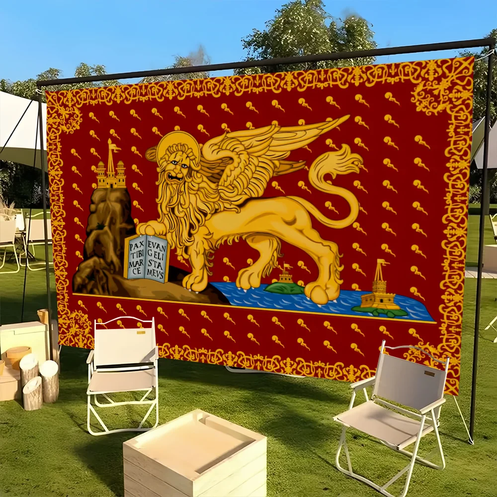 Italia r-república de V-venice bandera de ciudad decoración pícnic al aire libre fiesta arte colgante hogar Camping fiesta Banner