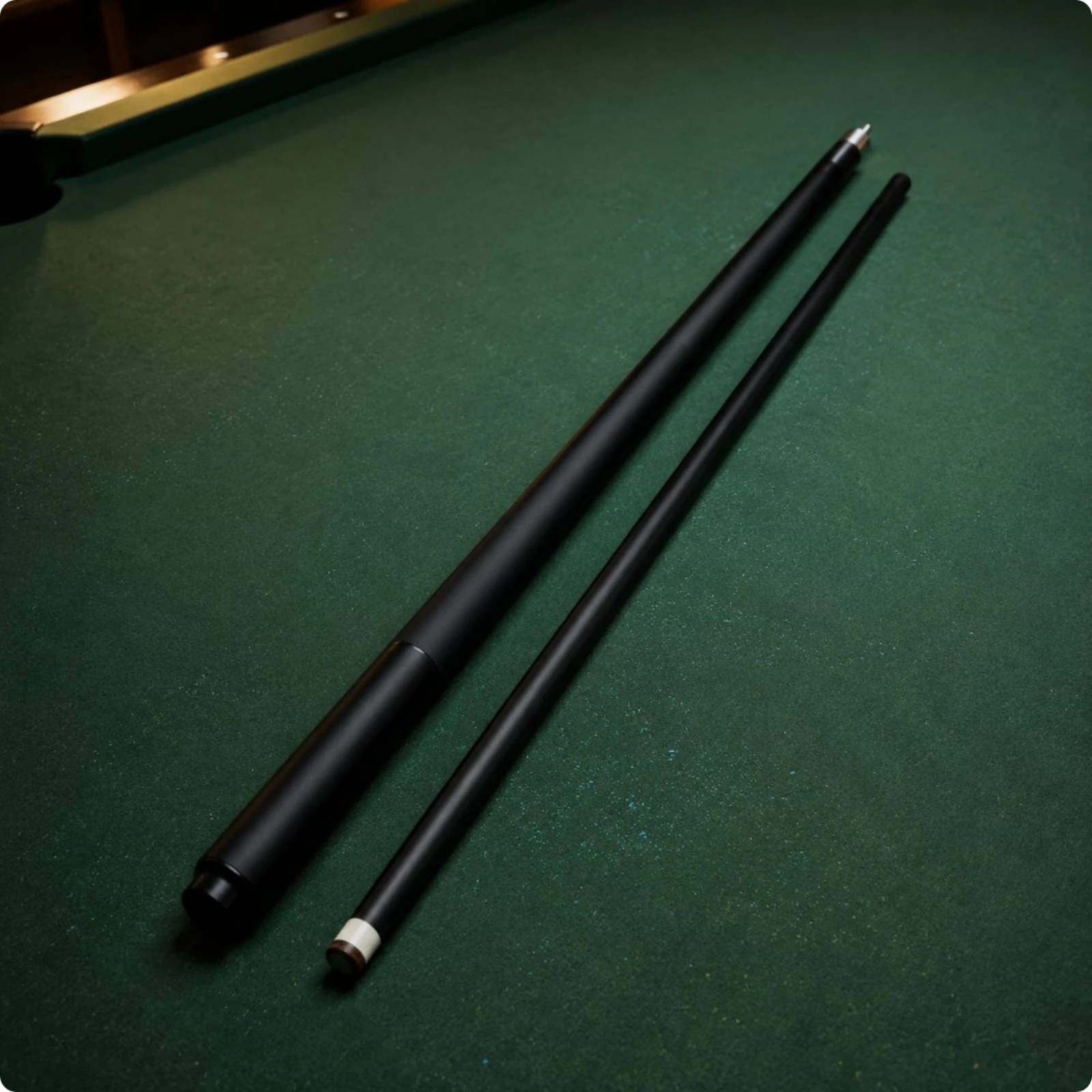 Split Cue Stick 13 Mm Tip Billiard Cue Sports Gear Two-Piece Design Professional Taper