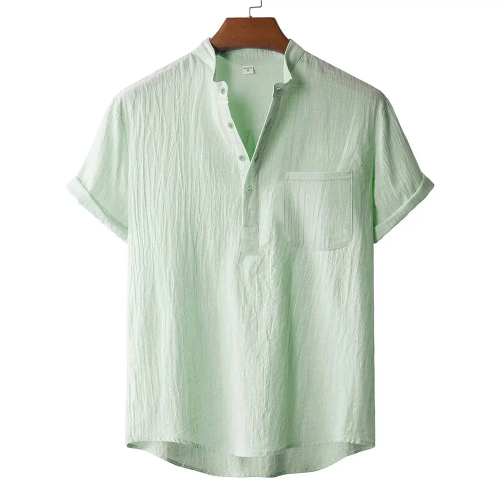 Thumbnail 3 - #51 Trending Cotton Linen Casual Shirts Right Now