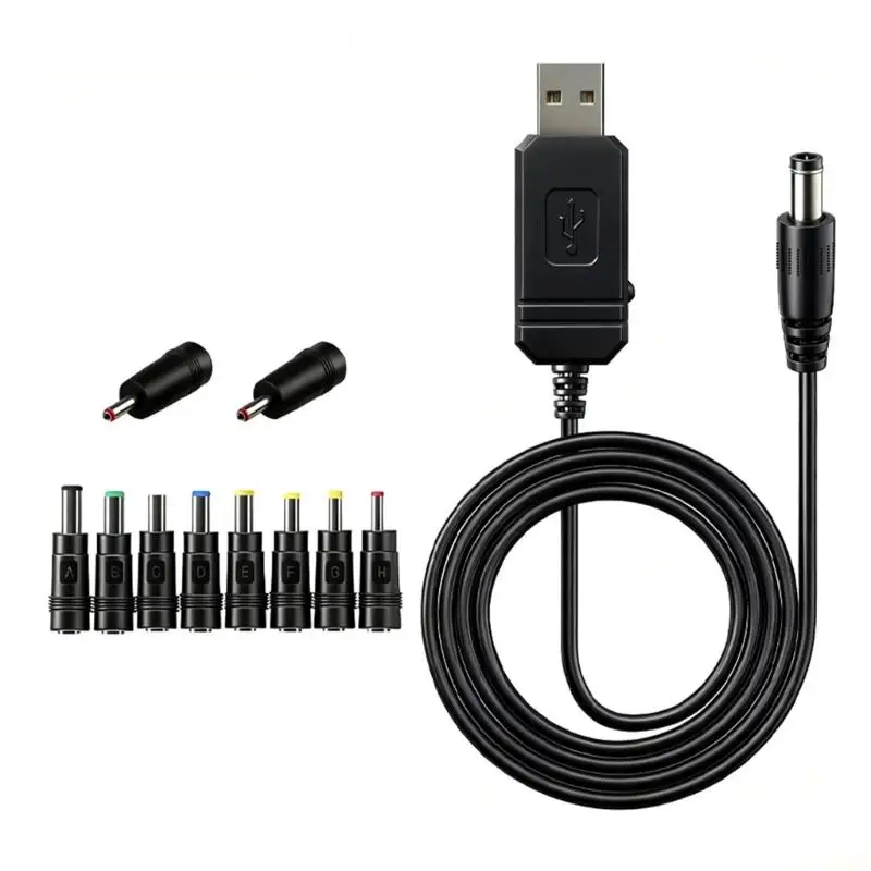 B03F Adjustable USB Charging Cable With Intelligent Voltages Technology 5V to 9V 12V For Multiple Devices