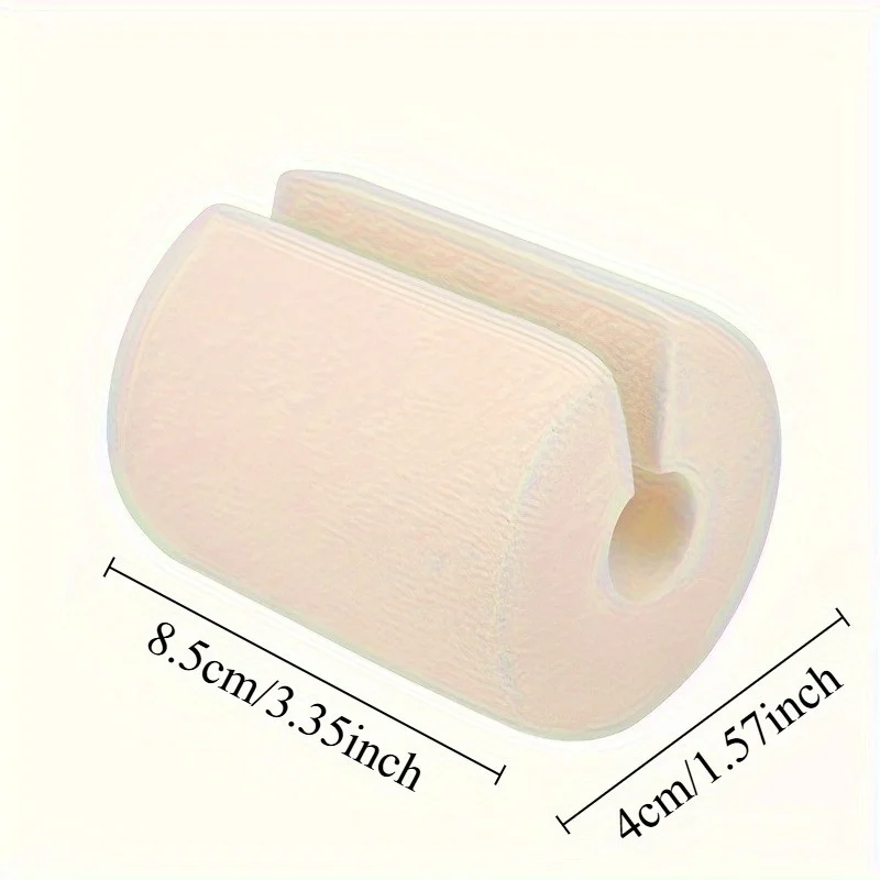 Latex-Free Door Edge Guard, Thickened Anti-Collision Cylinder,Soft Door Seam Cushion Stopper for Home Security & Noise Reduction