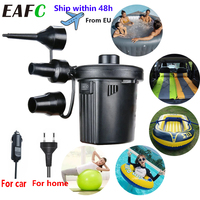 Portable Inflatable Pump Car Air Compressor for Home Use Air Mattress Camping Pump Ball Inflatable Bed Quick Filling Air Pump