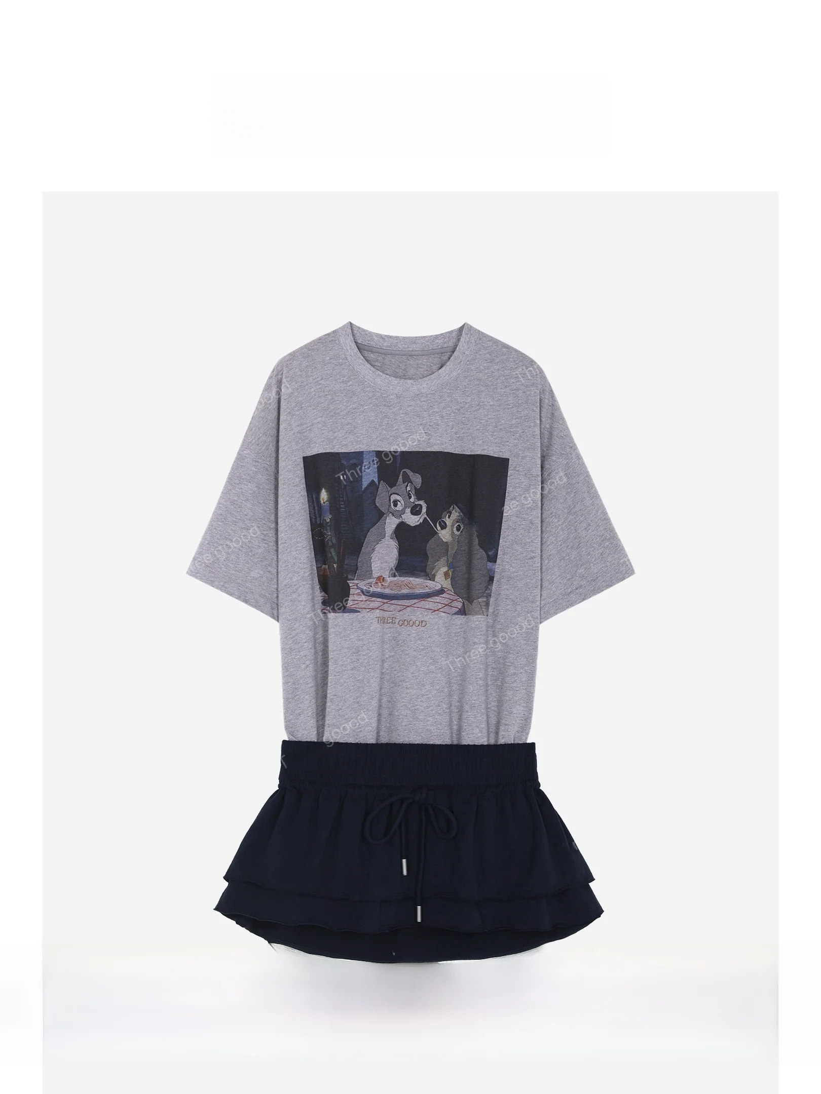 

Три хлопковые юбки с завязками на талии, стильные и милые, А-силуэт, повседневный стиль, женская летняя мода, дизайн с бантом и шнурком