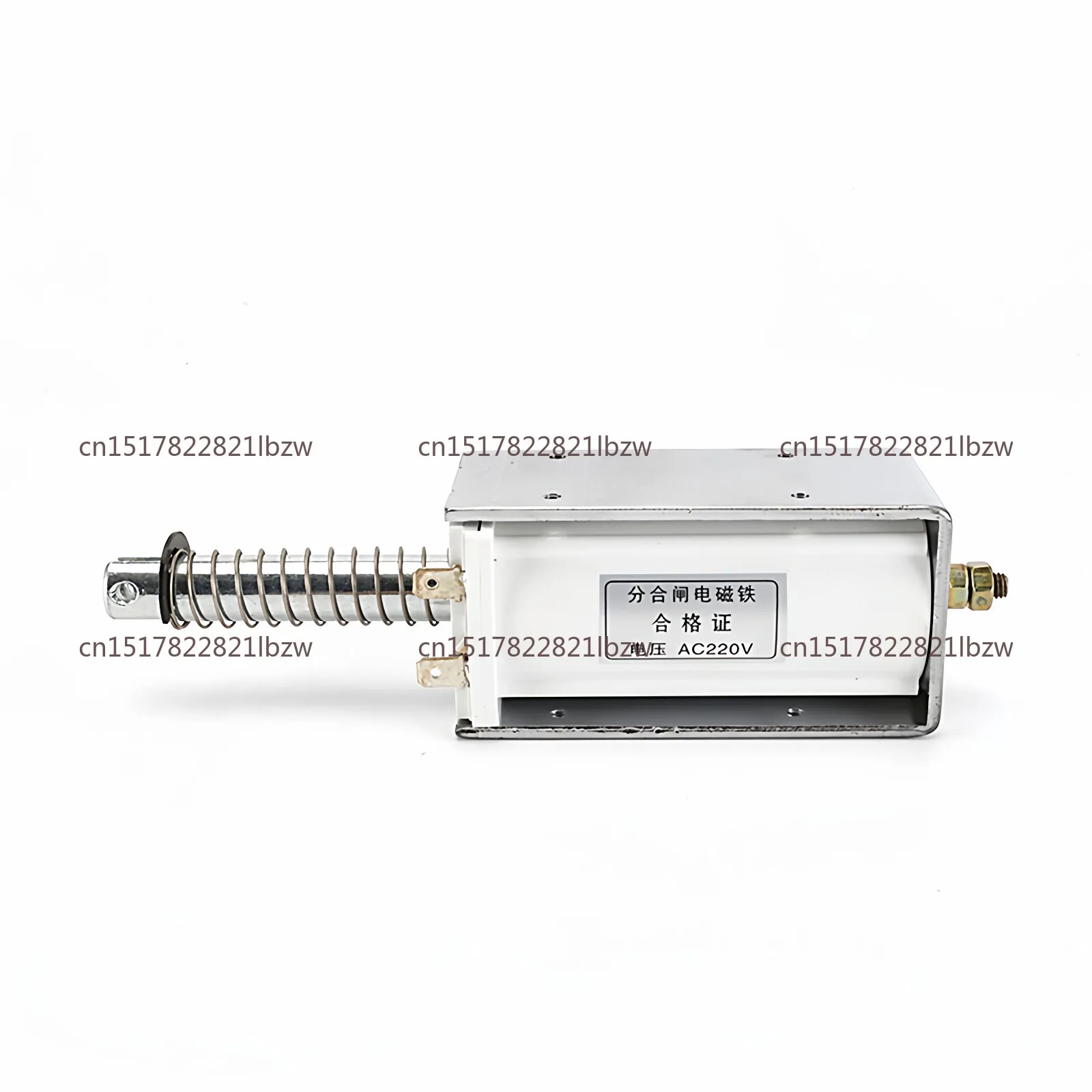 Push-Pull Electromagnet Open And Close Solenoid 24V 220V Long Stroke 60MM High Thrust Suction 15 KG
