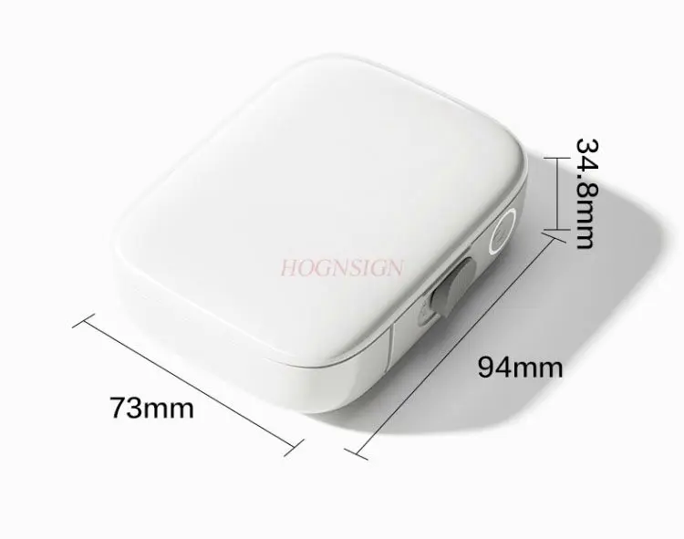 1set Label thermal printer small portable home Bluetooth name sticker waterproof and oil proof sticker