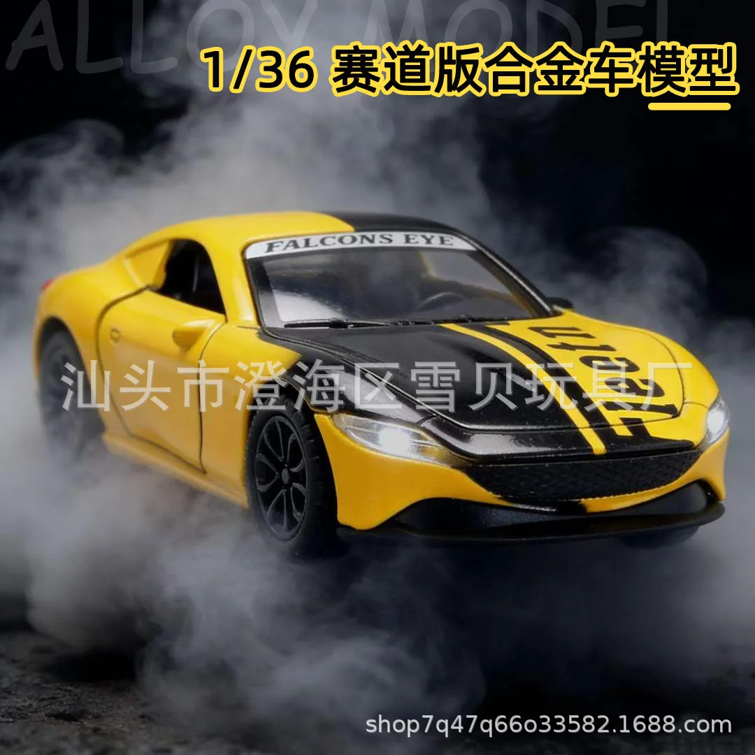 1:36 Scale Mini Metal Race Car Classic Pull Back Design Fine Workmanship Simulation Vehicle Lovely Learning Toy Nice Present For