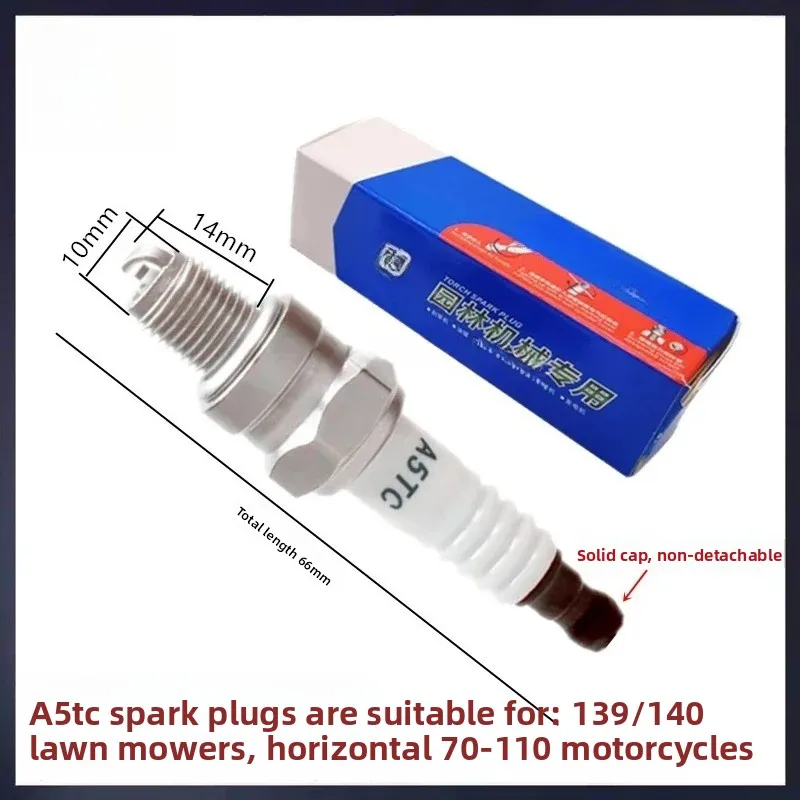 10Pcs F6T A5TC L7T CM7H Spark Plug for 2-Stroke Oil Saw Lawn Mower Small Engine Replacement Parts