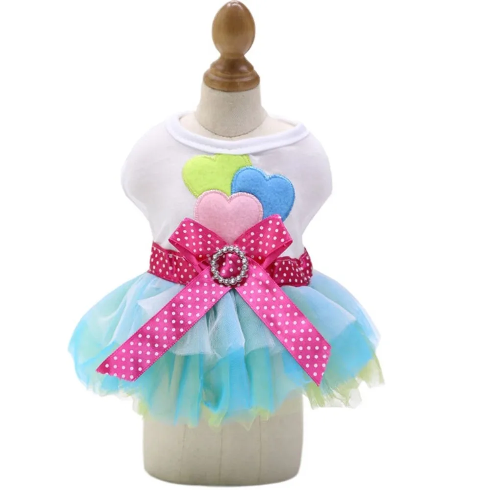 

Creative Cartoon Pet Princess Dress Soft Breathable Sweet Dog Skirt Cute Pet Skirt Spring/Summer