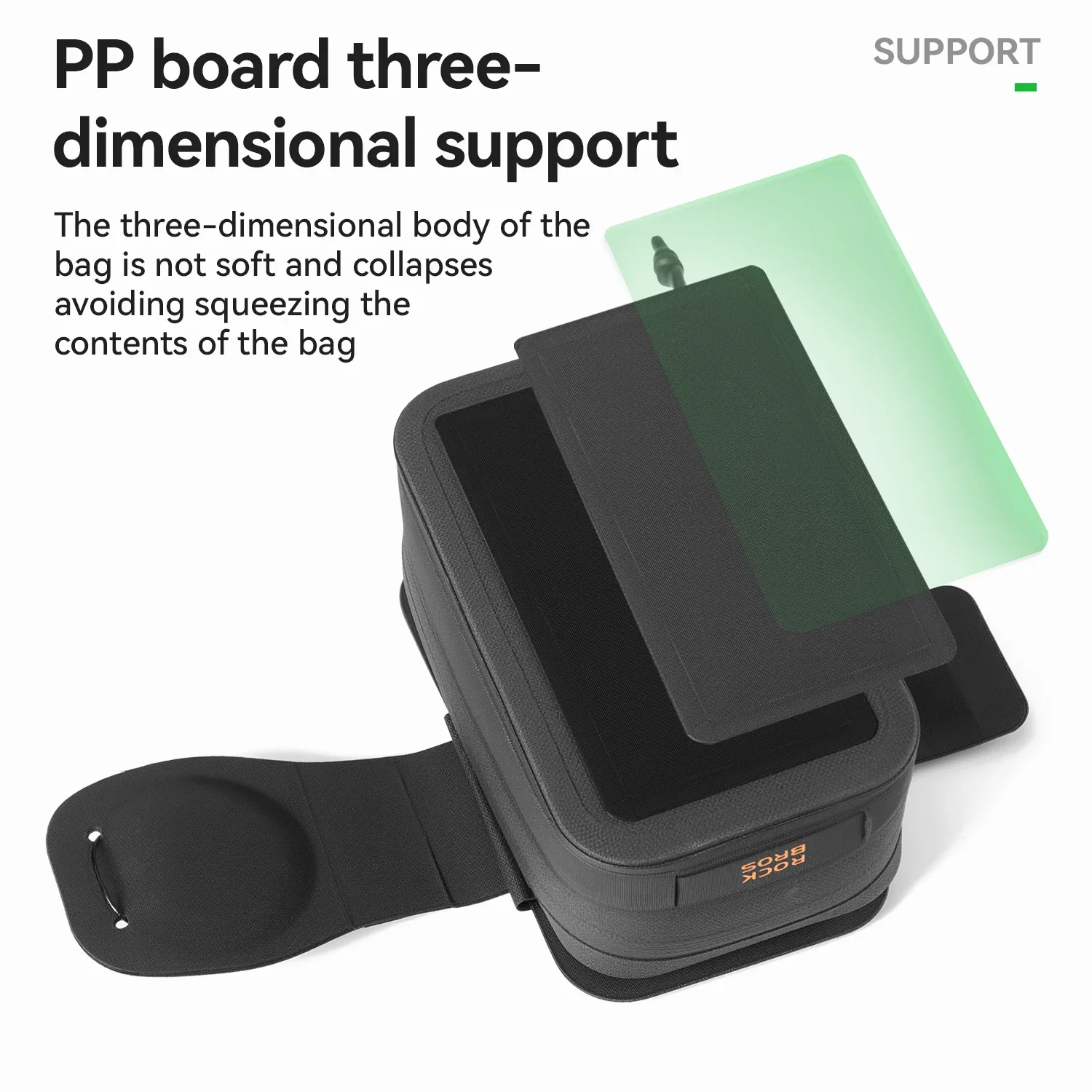 

ROCKBROS Bicycle Saddle Bag Fully Waterproof Seamless Expandable Tail Bag Multifunctional Lightweight Portable Storage Bag