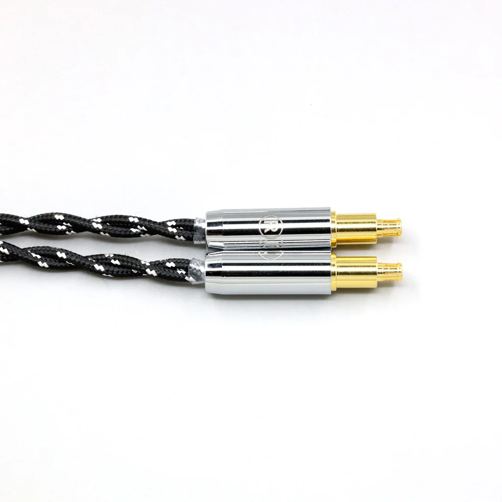 Cabo de fone de ouvido de nylon torcido ofc misto occ para técnica de áudio ATH-AP2000Ti ath-sr9 es750 esw950 es770h esw990h wp900 ln008699