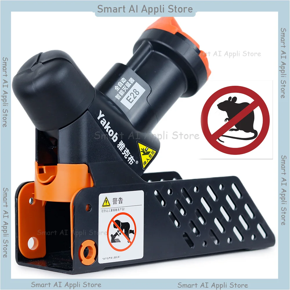 Kit de piège automatique et non toxique pour rats et souris, machine de capture multiple sans cylindres de CO2, piège humain et non toxique Sma