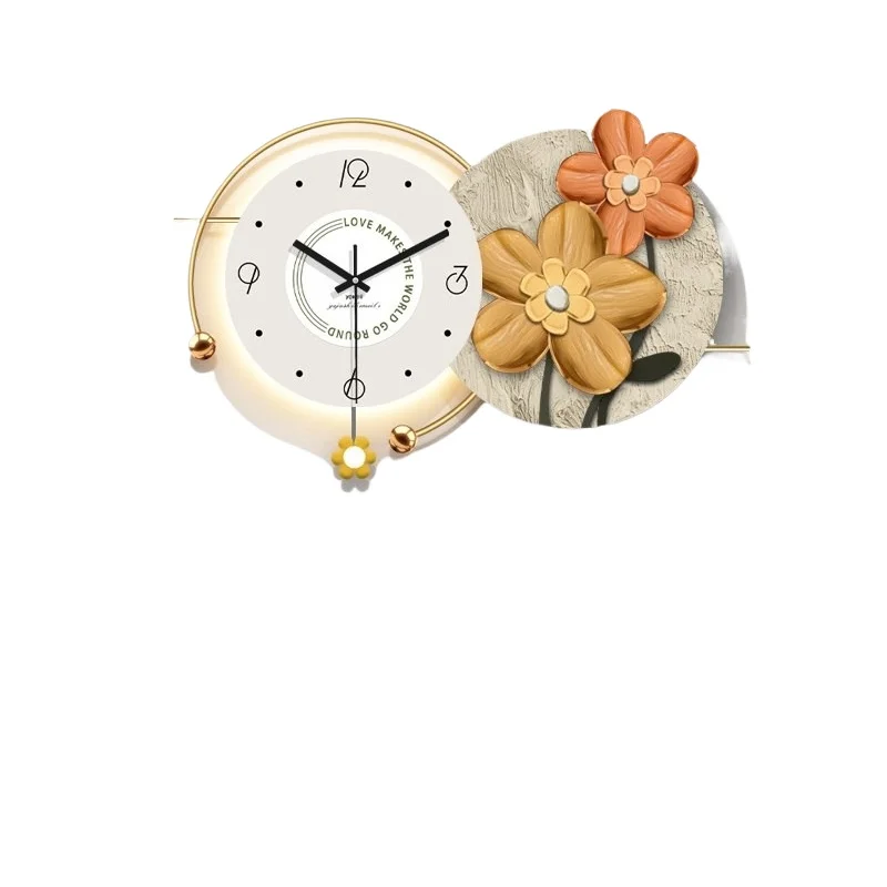 

Restaurant clock Living room wall watch Silent clock Simple modern creative clock Wall hanging