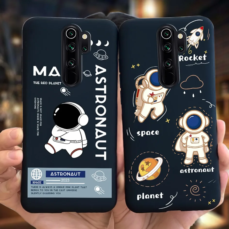 For Xiaomi Redmi Note 8 Pro Case Cute Cat Heart Cartoon Cover Shockproof Silicone Soft Funda For Xiomi Redmi Note8 Pro TPU Coque