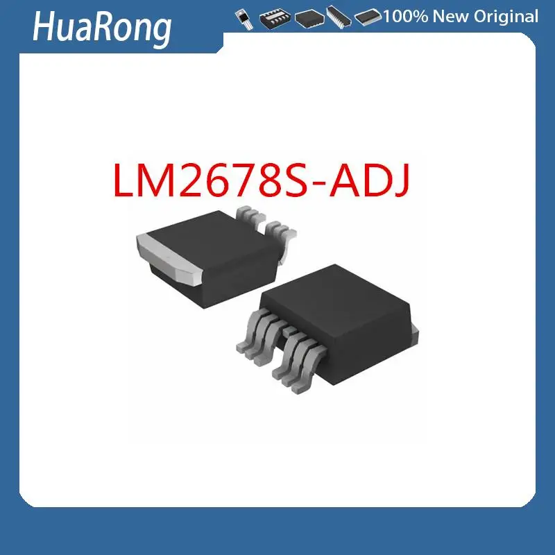 10Pcs/Lot  VN750B5  VN750   VN750-B513TR  TO-263-5      LM2678S-ADJ      TO-263-7