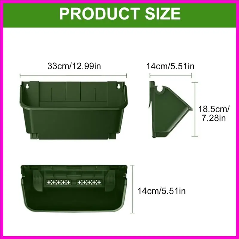 57BE Stylish Vertical Plant Pot Flower Pot For Balcony And Living Room Plant Display