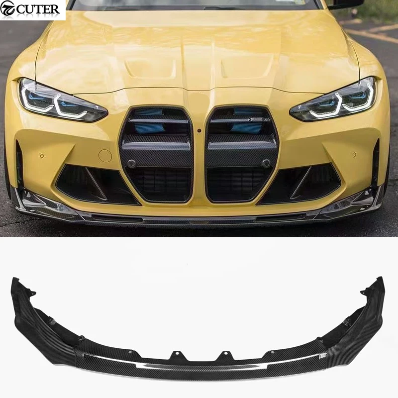 

G80 M3 G82 M4 V Style Front Bumper Lip Side Parts Splitter Angle for BMW G80 M3 G82 M4 Car Body Kit 2021