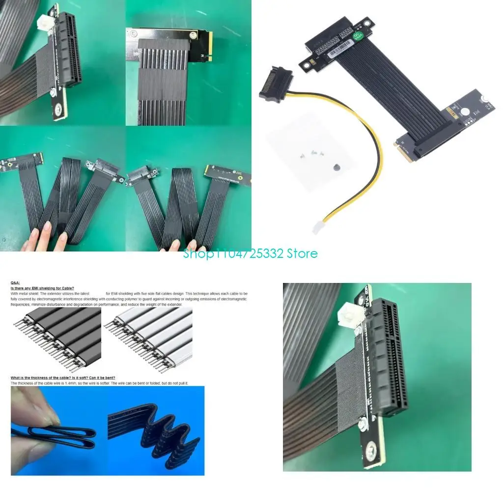 p5ea-m2-nvme-a-pcie-maschio-a-femmina-extender-adattatore-trasferimento-dati-velocita