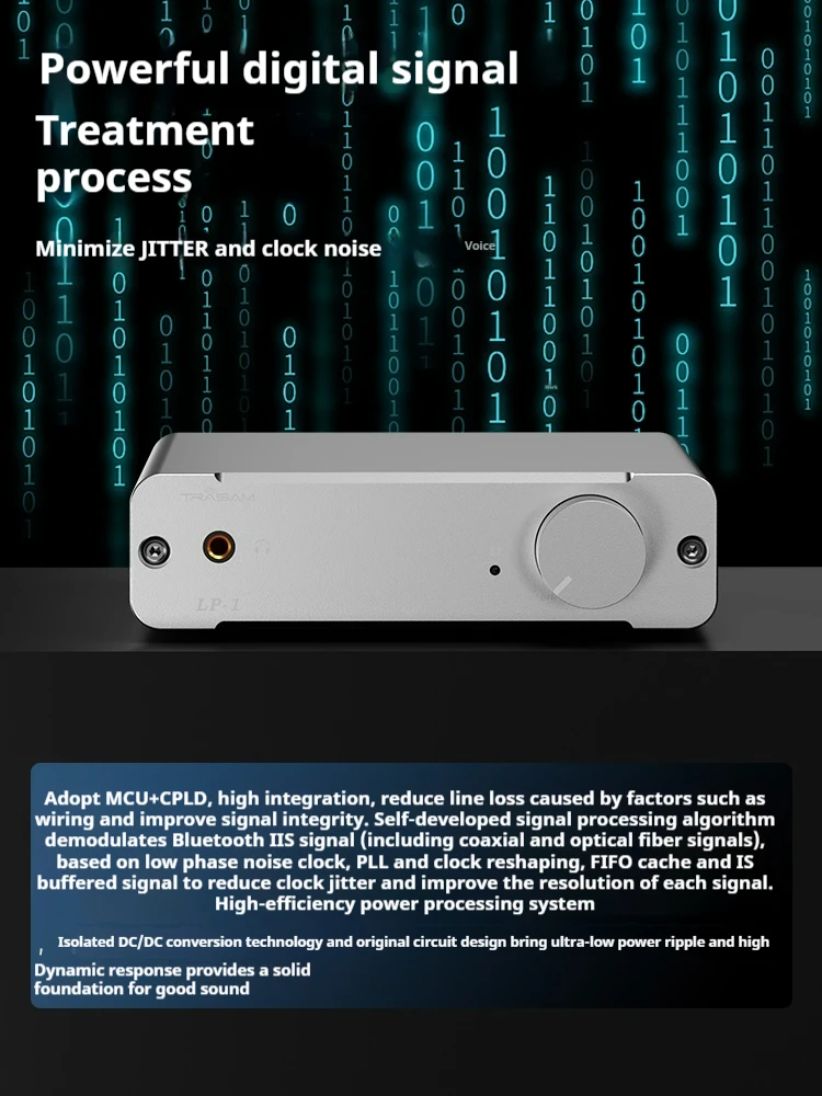 SUQIYA LP1 Bluetooth Decoder HIFI Fever Bluetooth 5.4 Dual 9039Q2M Bluetooth 5.4 Empfänger