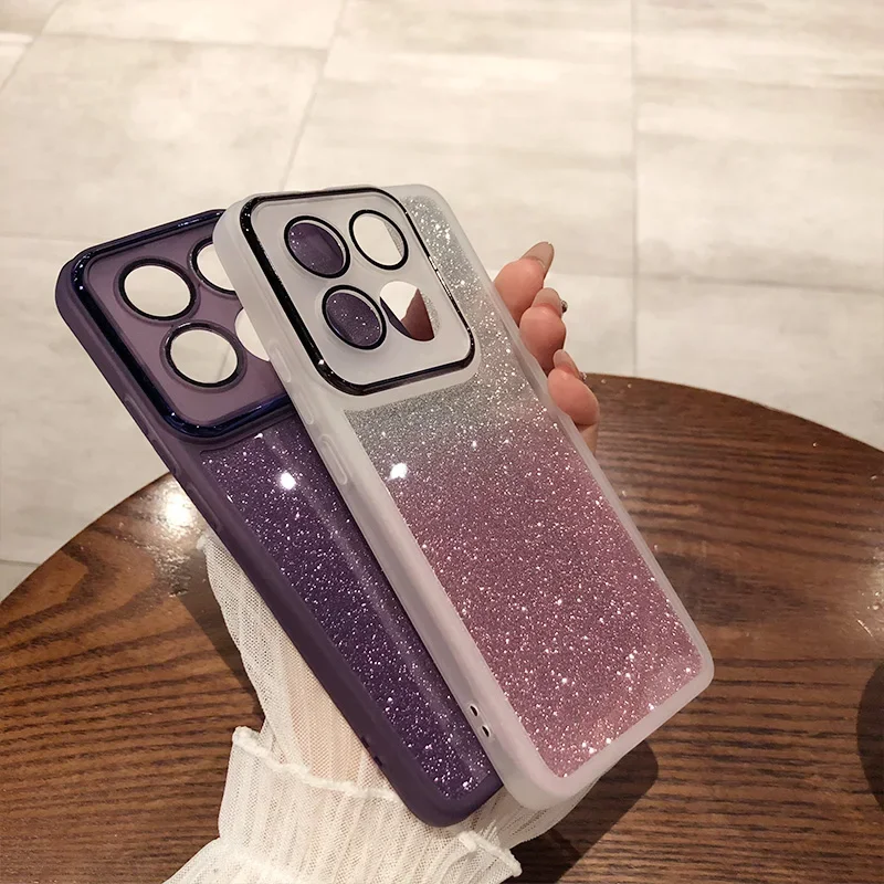 حافظة من السيليكون الناعم المطلي بالكهرباء لهاتف Xiaomi 17 Pro Max 15T 15T Pro 14 T Pro مدمجة في غطاء عدسة عالي الدقة مضاد للسقوط #5