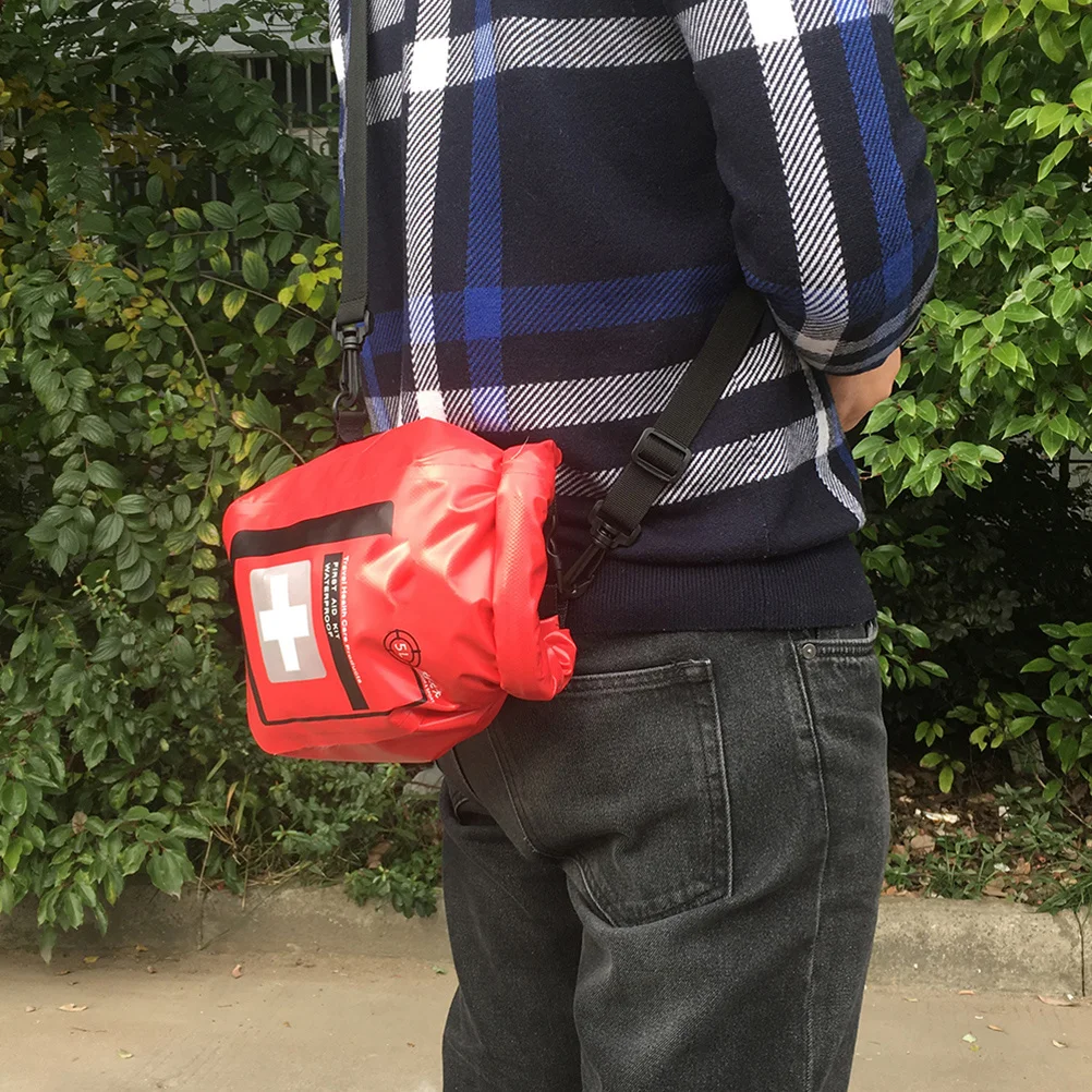 طقم 5 لتر مقاوم للماء محمول للتخييم والسفر والمشي لمسافات طويلة في الهواء الطلق وحقيبة تنظيم اللوازم الطبية في حالات الطوارئ #5