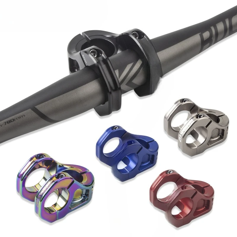 Mountain bike handle stand short handle stand 35MM ultra-light hollow high-strength aluminum alloy quick drop riser