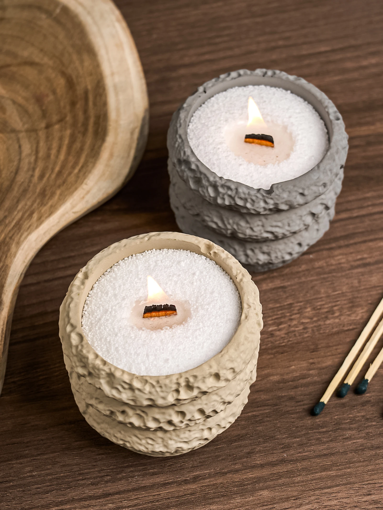 DIY Nordic Candle Jar Concrete - Idli Steamer Mold recension och pris