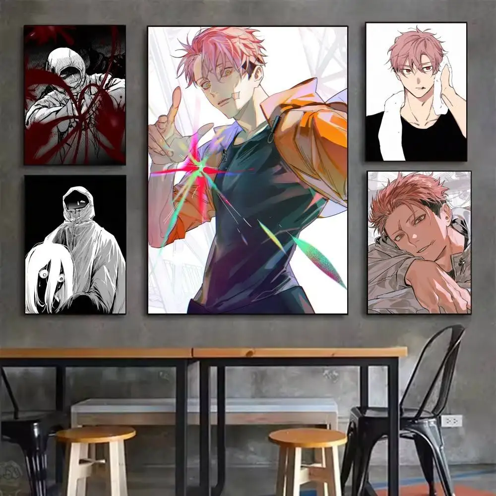 

Itadori Yuji Jujutsu Kaisen Modulo Poster Waterproof HD Art Wall Decal Self-Adhesive Print
