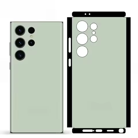 Pain Color Skin for Samsung Galaxy S23 S24 S22 S21 S25 Ultra / Note 20 Ultra 10 S10 Plus Back Screen Protector Sticker